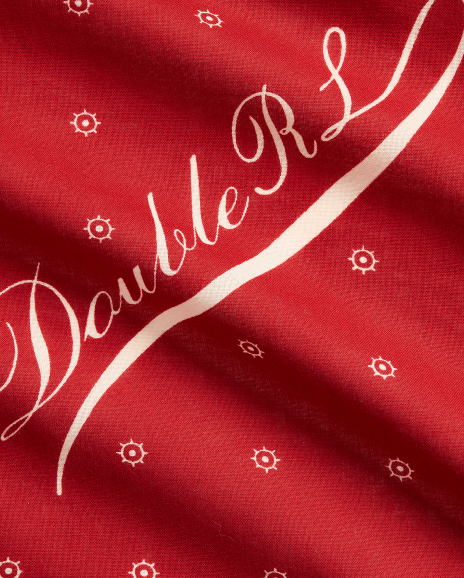 Ralph Lauren 徽标棉质大方巾