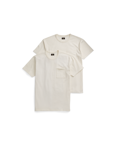 Ralph Lauren 2件装成衣染色口袋T恤