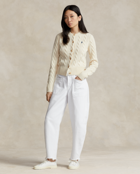 Ralph Lauren 修身版针织开襟衫