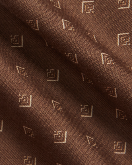 Ralph Lauren 几何图案领巾