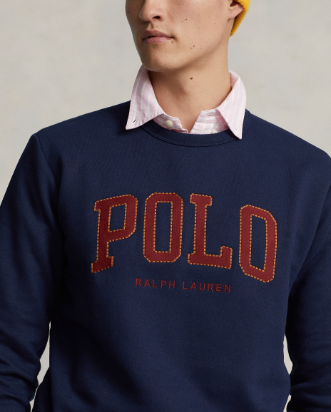 Ralph Lauren RL徽标起绒布运动衫