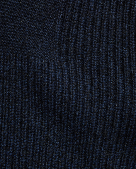 Ralph Lauren 纹理感羊绒青果领针织开襟衫