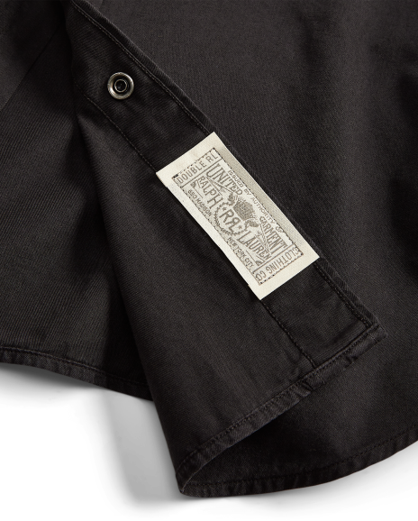 Ralph Lauren 美式西部风格斜纹棉布衬衫