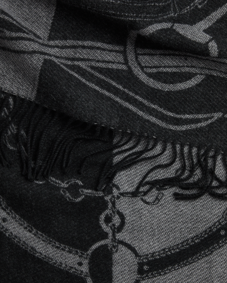 Ralph Lauren 腰带图案提花布裹身式围巾
