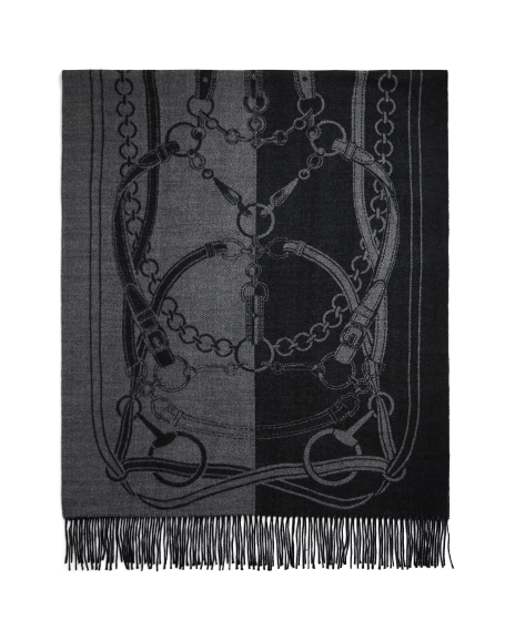 Ralph Lauren 腰带图案提花布裹身式围巾