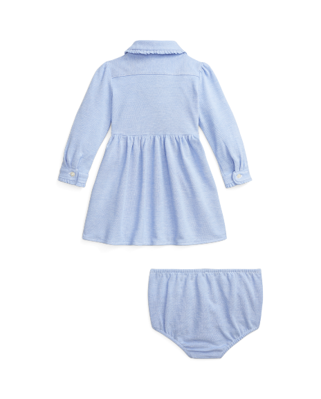 Ralph Lauren 棉质连衣裙和灯笼裤
