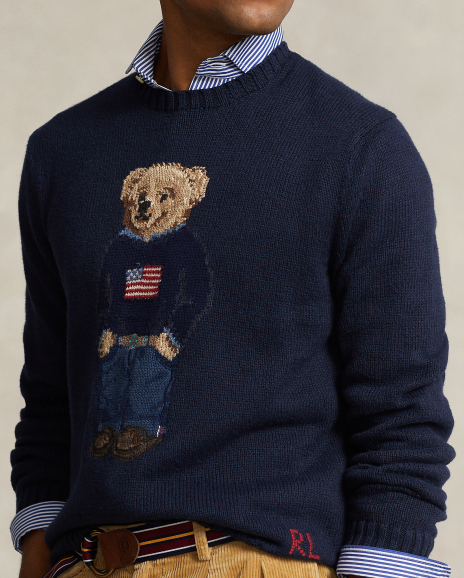 Ralph Lauren Polo小熊针织衫
