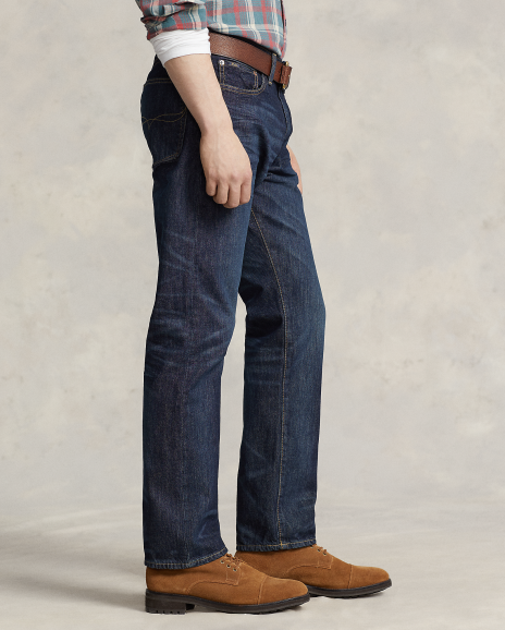 Ralph Lauren Hampton直筒牛仔裤