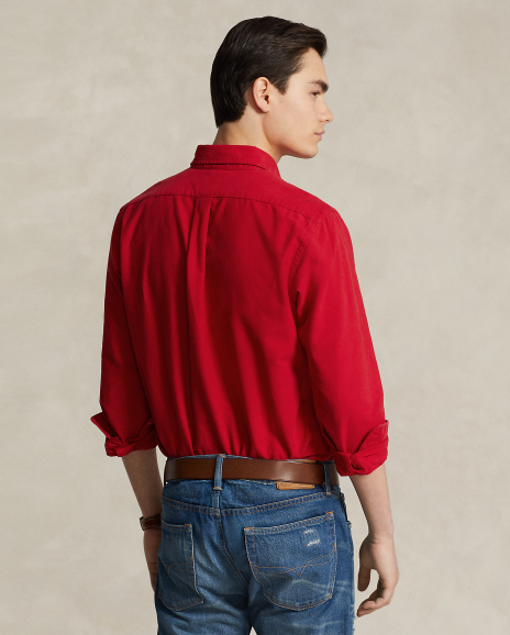 Ralph Lauren 经典版棉Polo小熊衬衫