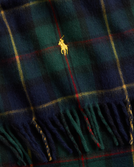 Ralph Lauren 格纹围巾