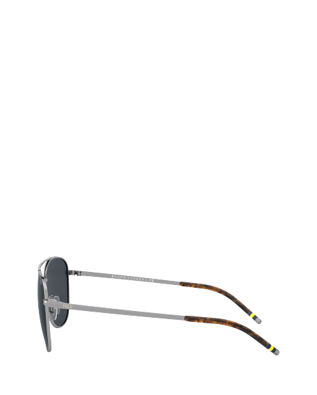 Ralph Lauren 条纹矩形太阳眼镜