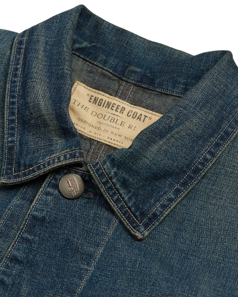 Ralph Lauren 复古版牛仔布工程师夹克