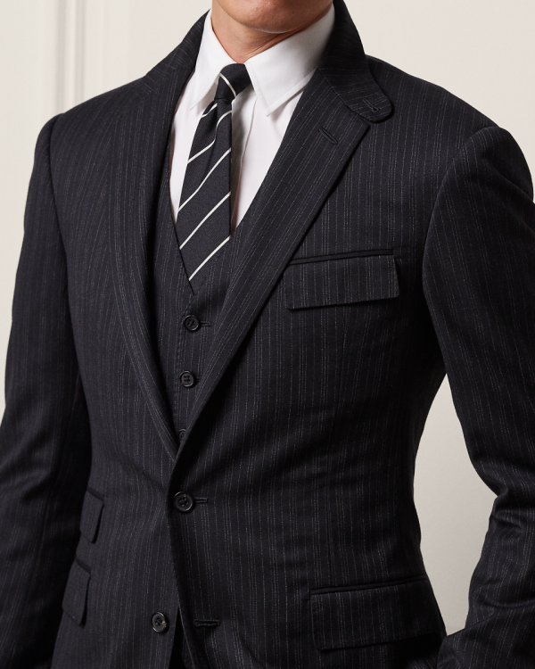 Gregory羊毛三件式西服套装