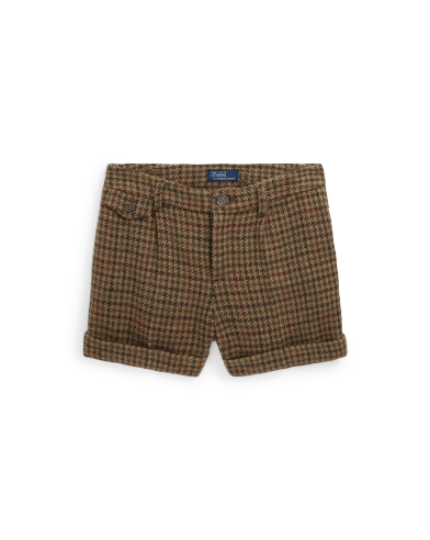 Ralph Lauren 褶裥格纹短裤