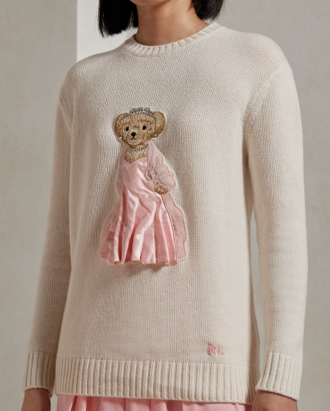 Ralph Lauren 宽松版Polo Bear针织毛衫