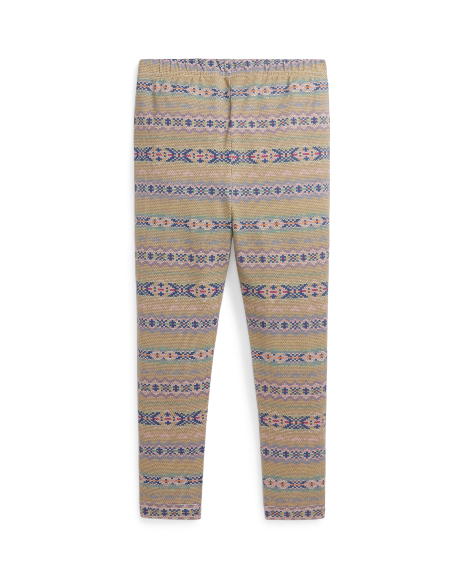 Ralph Lauren 费尔岛图案弹力平纹针织裤