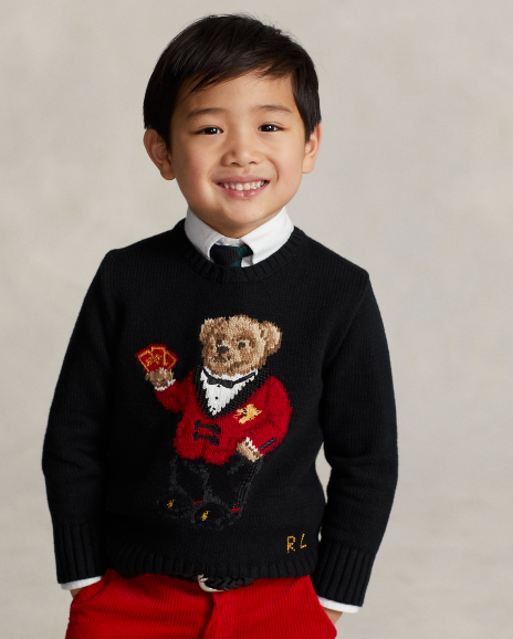 Ralph Lauren Polo Bear针织衫