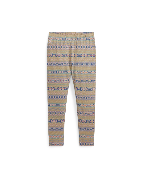 Ralph Lauren 费尔岛图案弹力平纹针织裤