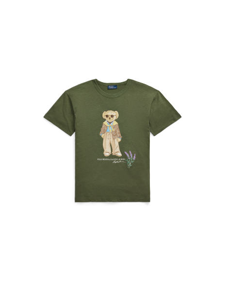 Ralph Lauren 宽松版Polo Bear棉质T恤
