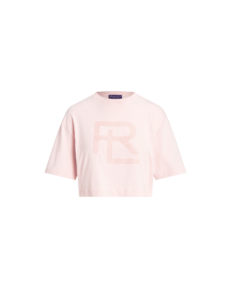 Ralph Lauren RL平纹针织短款T恤
