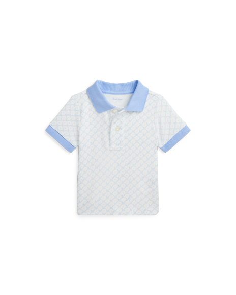 Ralph Lauren 高尔夫印花棉Polo衫