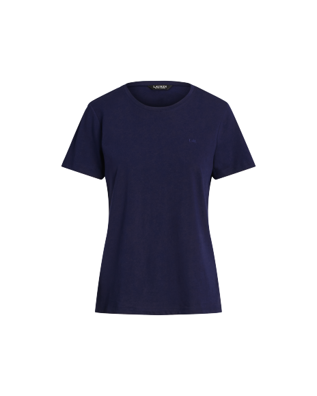 Ralph Lauren 宽松版棉质平纹针织T恤