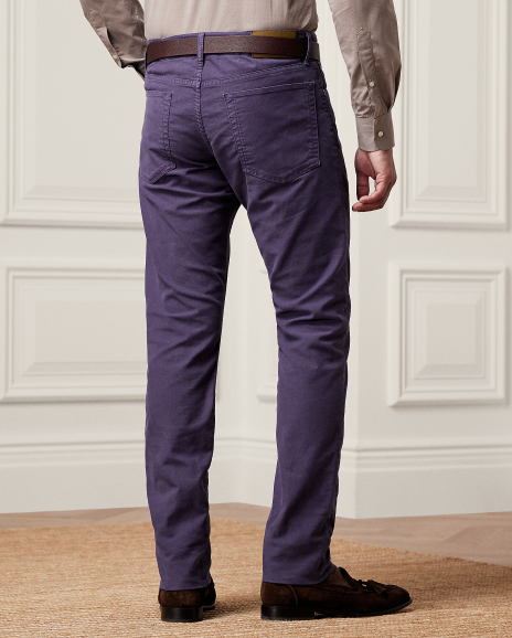 Ralph Lauren 修身版型磨毛弹力牛仔裤