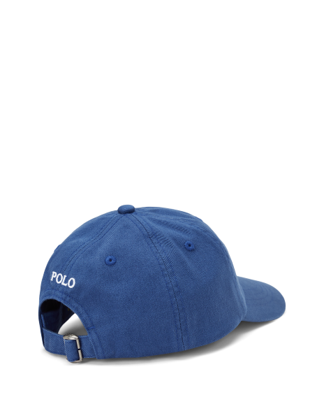 Ralph Lauren Polo Bear斜纹棉布棒球帽