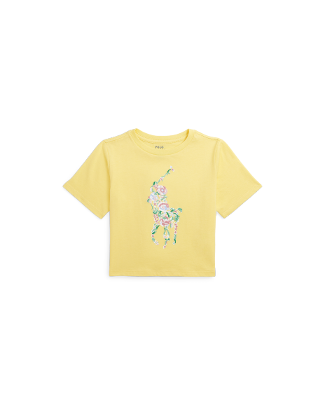 Ralph Lauren 花卉大马图案棉质T恤
