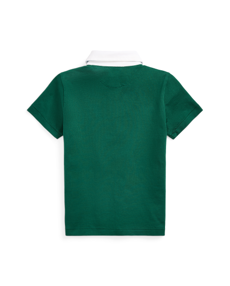 Ralph Lauren Polo Bear棉质橄榄球衫