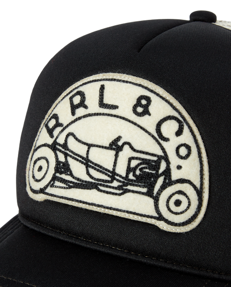 Ralph Lauren 汽车图案补片卡车司机帽