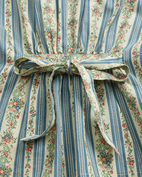 Ralph Lauren 花卉图案棉质背面系结女式衬衫