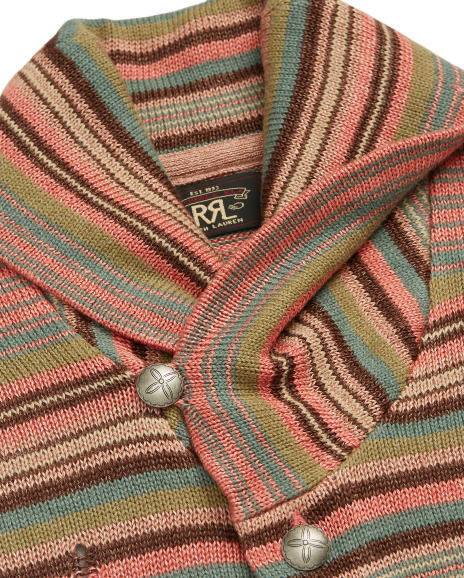 Ralph Lauren 条纹针织开襟衫