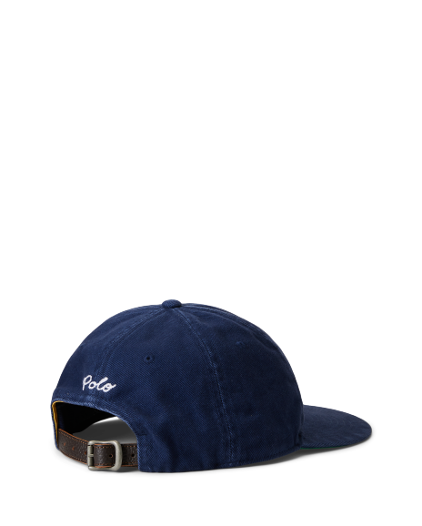 Ralph Lauren 嵌花棉质斜纹布棒球帽