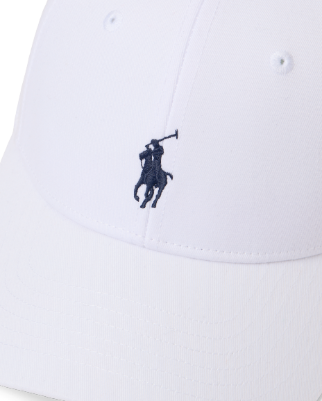 Ralph Lauren 标志性小马斜纹布运动帽
