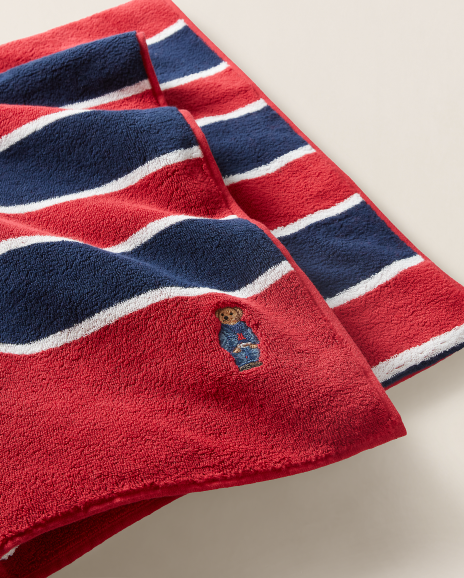 Ralph Lauren RL Polo Bear棉质浴巾