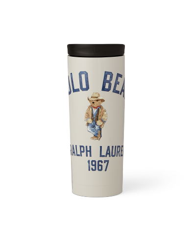 Ralph Lauren 田园Polo Bear平底杯
