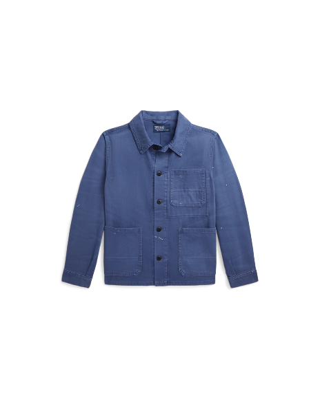 Ralph Lauren 斜纹棉布实用夹克