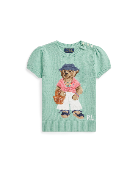 Ralph Lauren Polo Bear棉质针织衫