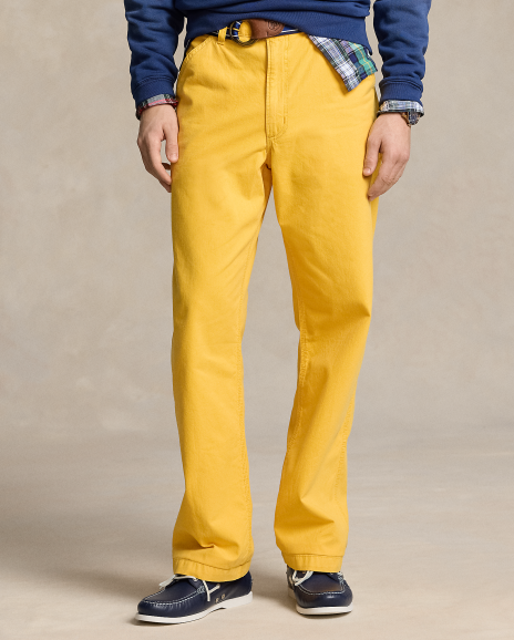 Ralph Lauren 工装版斜纹棉布长裤