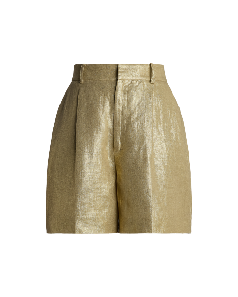 Ralph Lauren Beverleigh烫金短裤