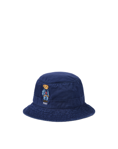 Ralph Lauren Polo Bear斜纹布渔夫帽