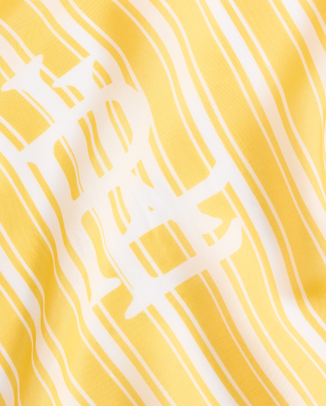 Ralph Lauren 徽标条纹菱形围巾