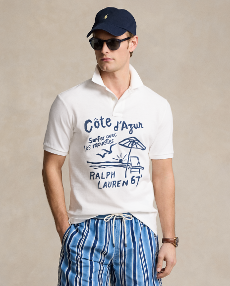 Ralph Lauren 经典版刺绣棉质Polo衫