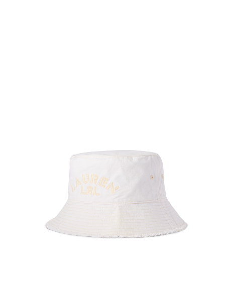 Ralph Lauren 徽标棉质渔夫帽