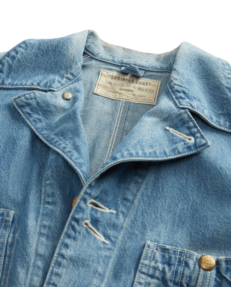 Ralph Lauren 靛蓝色棉质牛仔布工程师夹克
