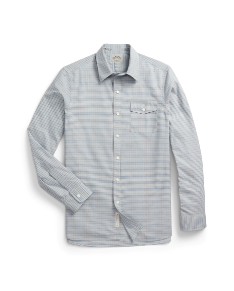 Ralph Lauren 修身版型方格梭织衬衫