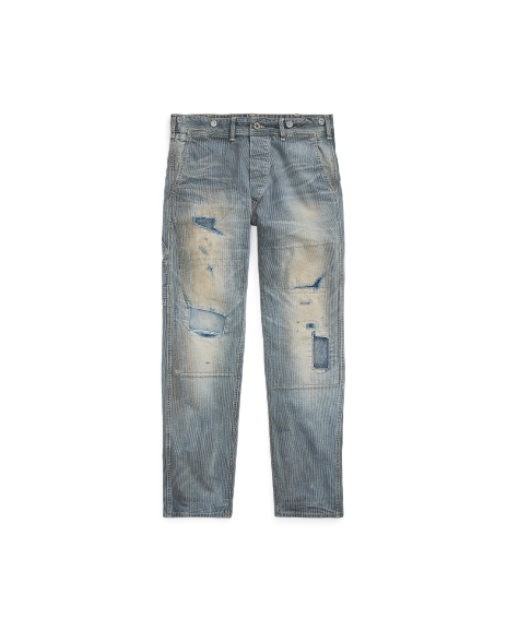 Ralph Lauren 定制版型补丁工装棉质长裤
