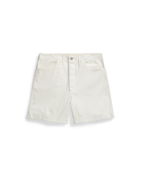 Ralph Lauren 经典版人字斜纹布户外棉质短裤