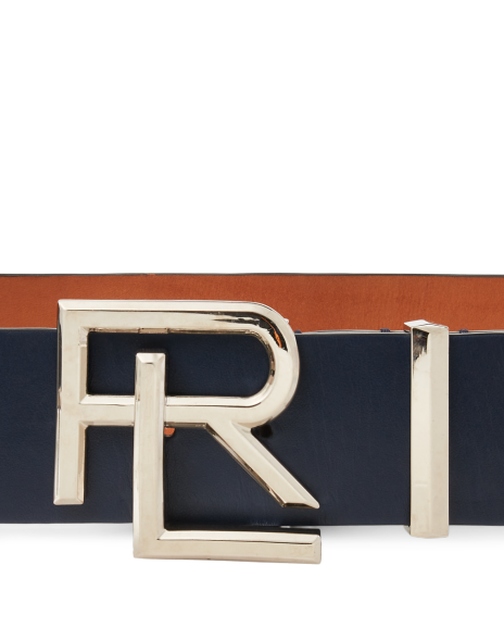 Ralph Lauren RL Box皮革宽腰带